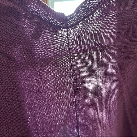Eileen Fisher Deep Purple Women's Cardigan - Picture 7 of 7